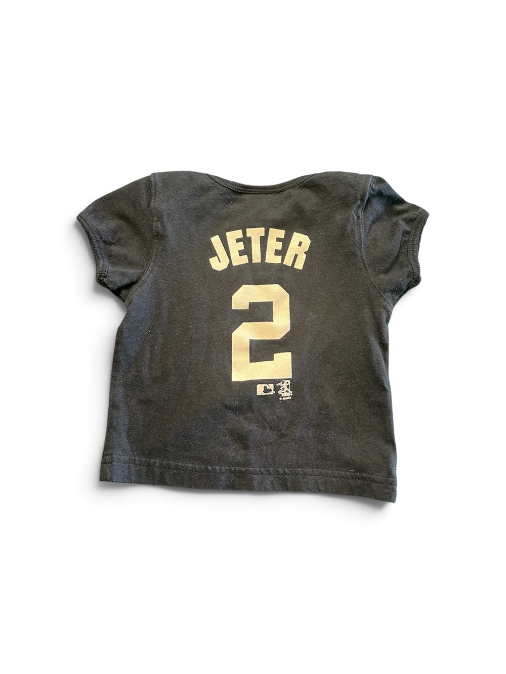 EUC - New York Yankees Derek Jeter #2 Jersey t-shirt size infant 6/9